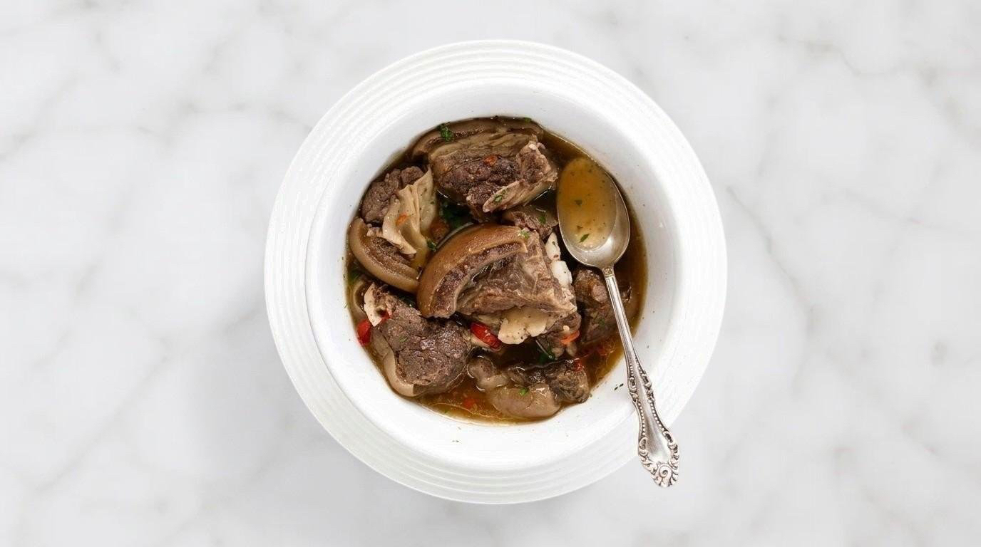 Goat meat pepper soup