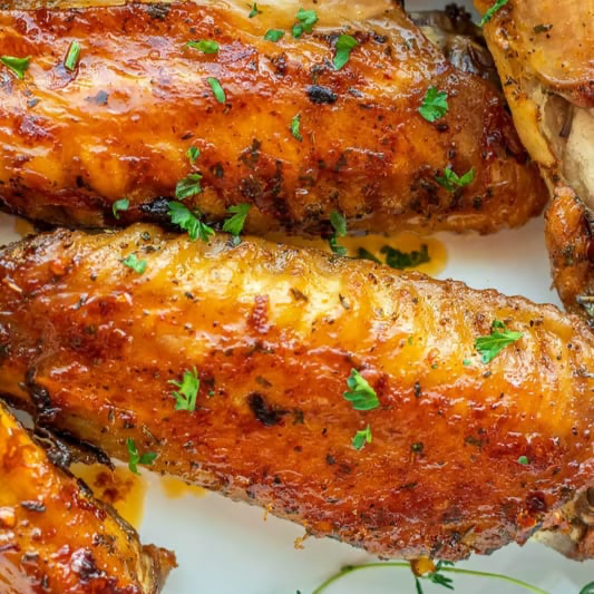 BBQ Chicken Wings (8 Pieces) from Naija Shawarma